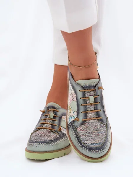 Mocasini Maciejka gri