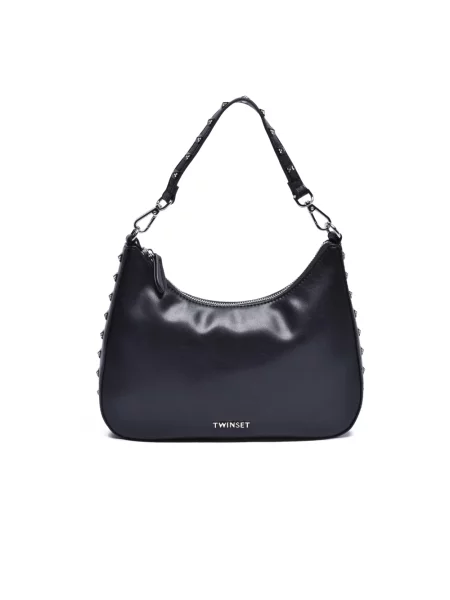 Torebka hobo Twinset czarna
