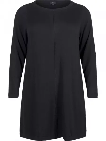 Zizzi Rochie tricotat MSHAPE negru