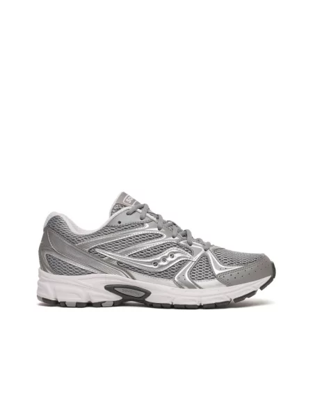 Lniane sneakersy Saucony szare