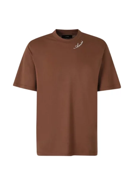 Tricou Amiri cu autograf maro