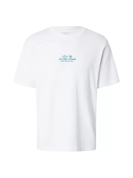 Jack & Jones Tricou Cassis Photo Back alb