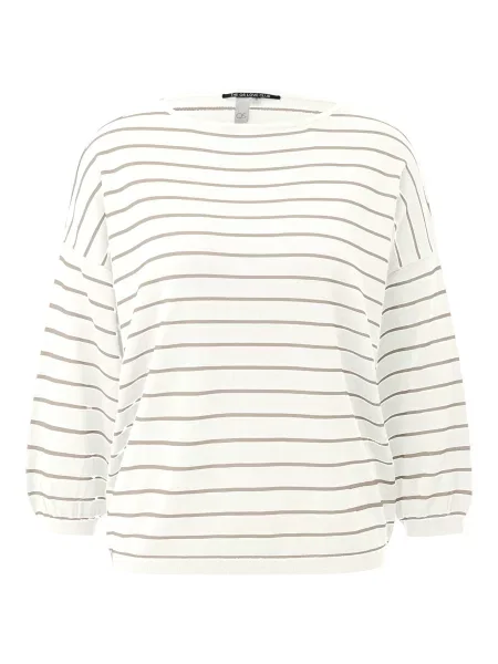 QS Pulover / temno siva bež