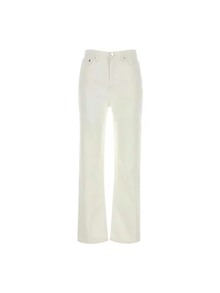 Proste jeansy Loulou Studio białe