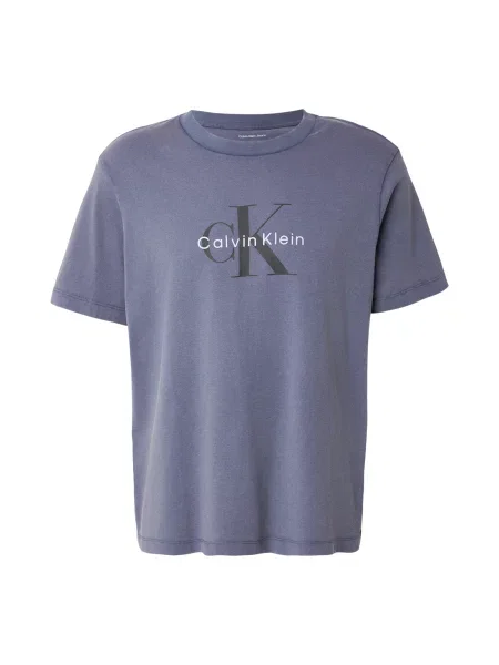 Calvin Klein Jeans Tricou porumbel / deschis / gri metalic albastru