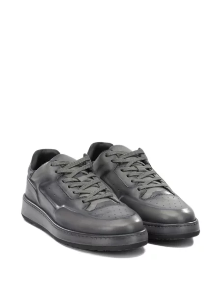 Sneakerși Officine Creative din piele gri