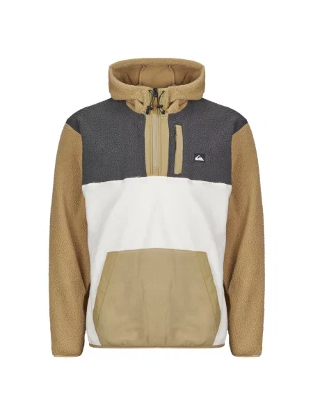 Fleecová mikina Quiksilver béžová