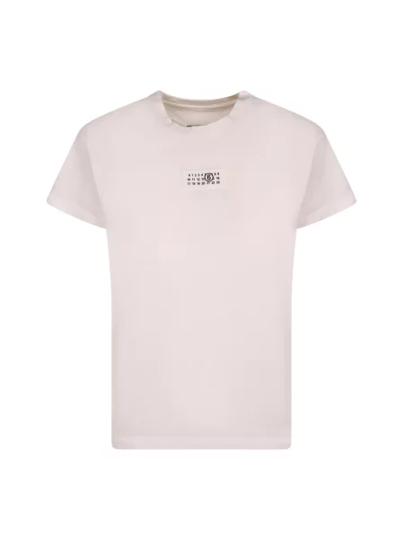 Koszulka Mm6 Maison Margiela z logo biała