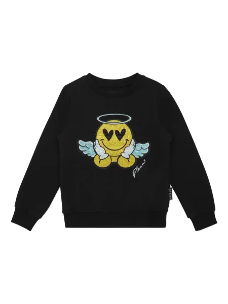 Bluza dziecięca Philipp Plein czarna