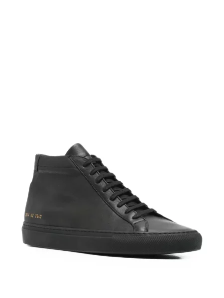 Sneakerși Common Projects din piele negru