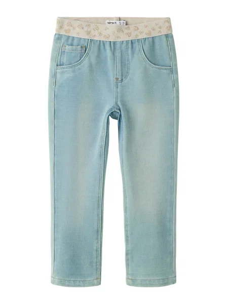 NAME IT Jeans NMFSalli / albastru deschis bej