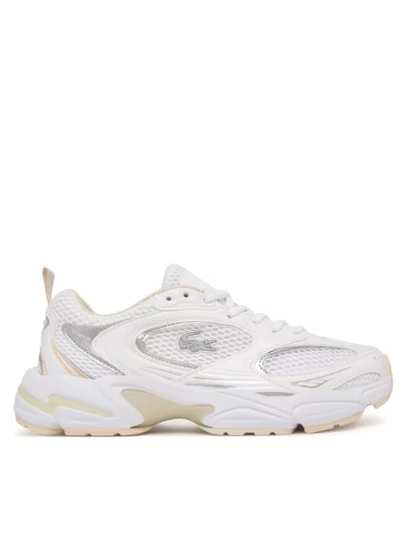 Sneakersy Lacoste białe