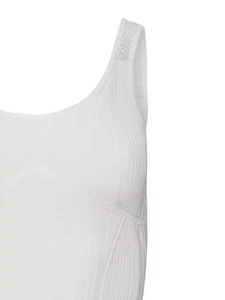 Top Fleur Du Mal alb