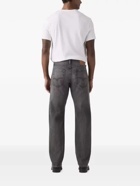 Hanorac cu glugă Levi's® cu decolteu rotund cu autograf cu cordon maro