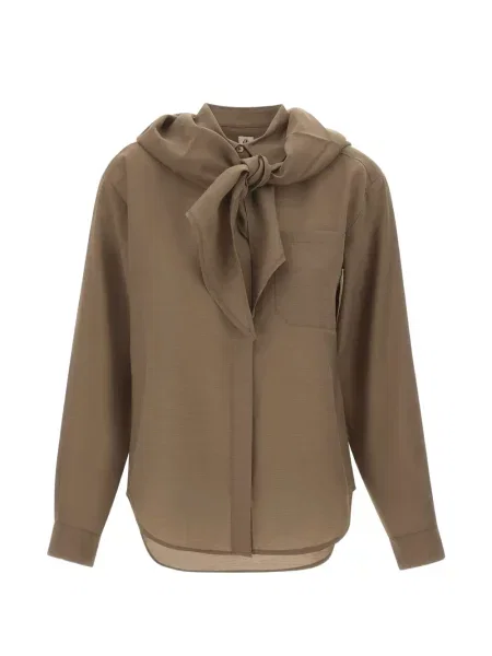 Košeľa The Garment hnedá