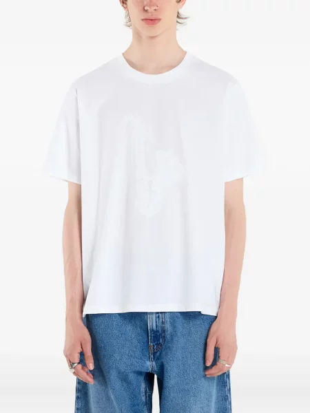 Tricou Mm6 Maison Margiela cu imagine alb