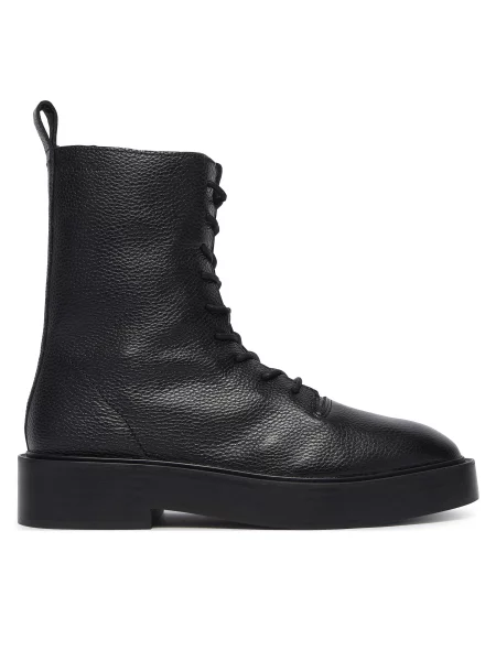 Ghete Calvin Klein Conc Welt Lace Up Boot Lth negru