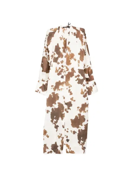 Sukienka midi Pennyblack z dekoltem w serek garniturowa