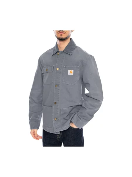 Kurtka Carhartt Wip niebieska