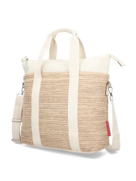 Tom Tailor kabelka Shopper béžová