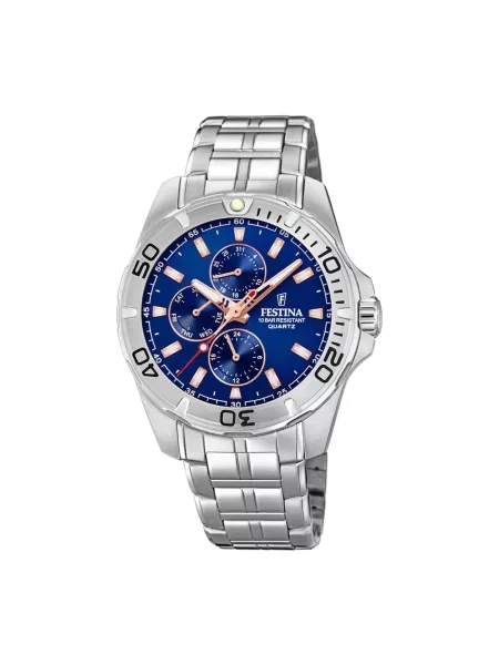 FESTINA Analogové hodinky Function watch MULTIFUNCION' modrá