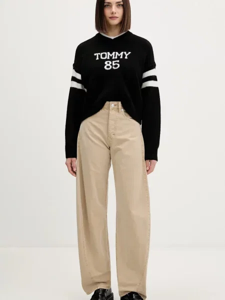 Tommy Jeans pantaloni de bej