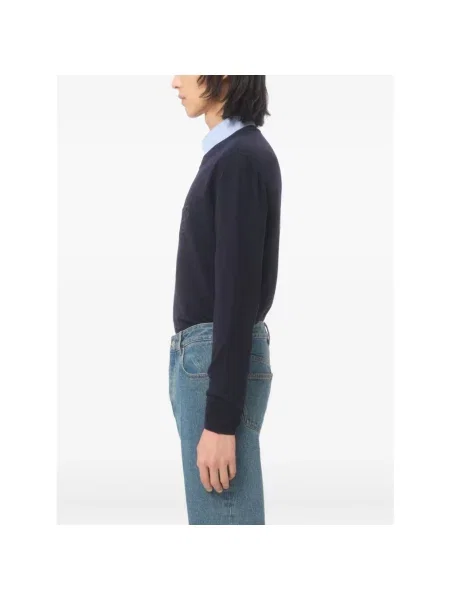 Sweter Valentino wełniany niebieski