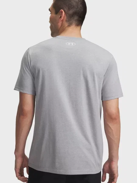 Футболка Under Armour с лого серая