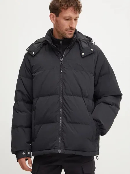 Пухено яке Levi's зимен модел черно