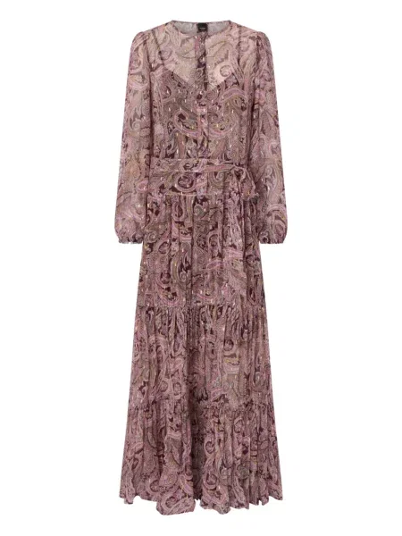 Rochie maxi Pinko cu imagine cu model paisley de costum