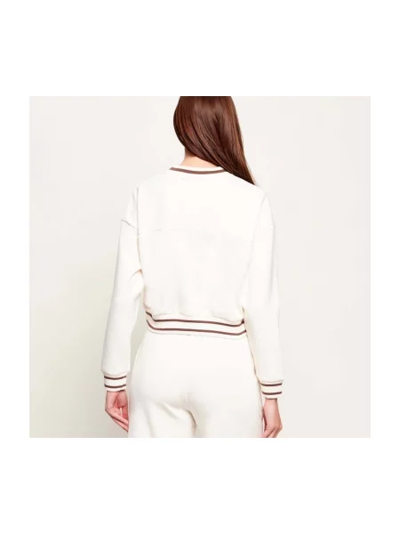 Armani Exchange Hanorac | Cropped Fit alb