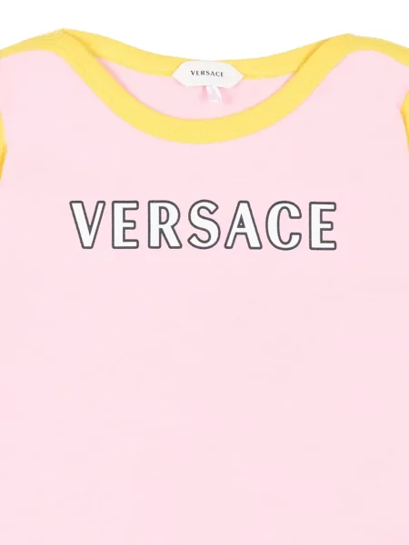 Koszulka dziecięca Versace różowa