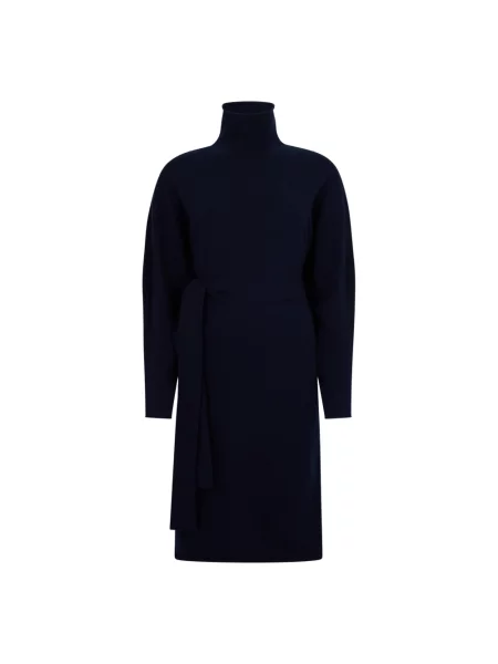 Sukienka midi Malo do kolan niebieska