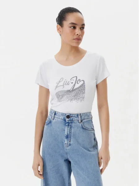 Liu Jo Beachwear Tricou alb