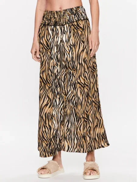 Iconique Pantaloni culotte Oversize maro