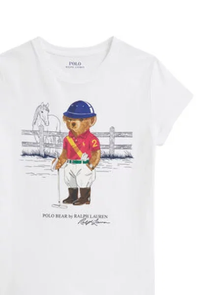 Dětské polotričko Polo Ralph Lauren bílé