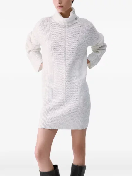 Rochie Liu Jo tricotate alb