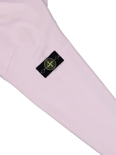 Hanorac Stone Island cu strasuri roz