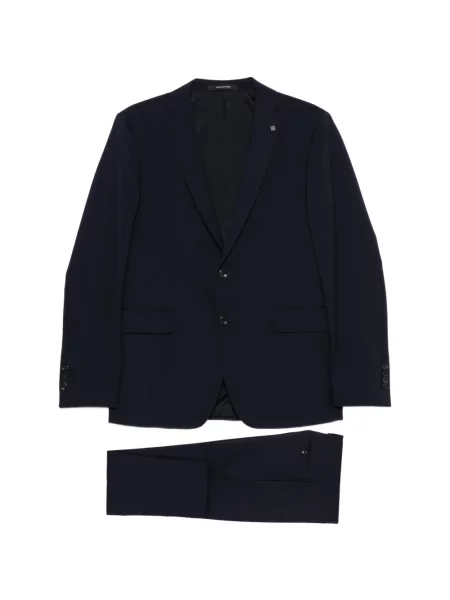 Costum Tagliatore de costum cu un singur rând de nasturi albastru