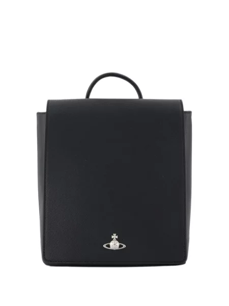 Rucsac Vivienne Westwood din piele negru