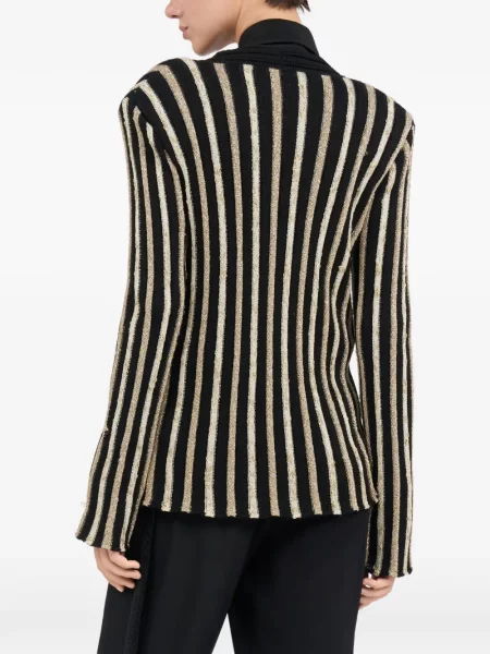Cardigan Roberto Cavalli cu dungi negru