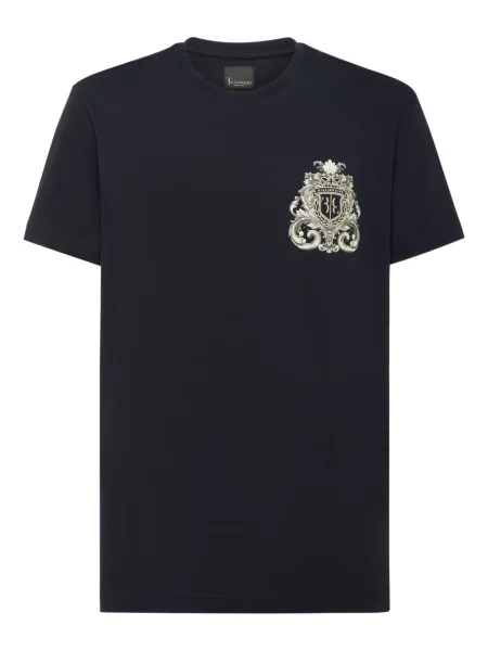 Tricou Billionaire cu imagine albastru