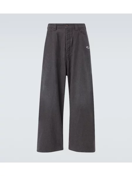 Športne hlače Balenciaga siva