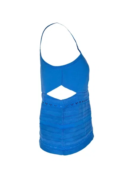 Top Victoria Beckham albastru
