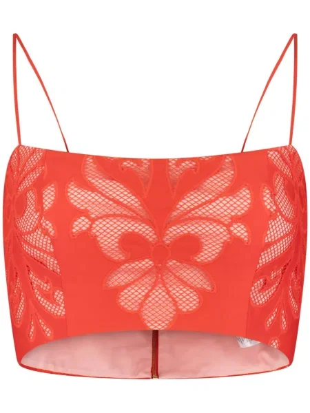 Top Silvia Tcherassi czerwony