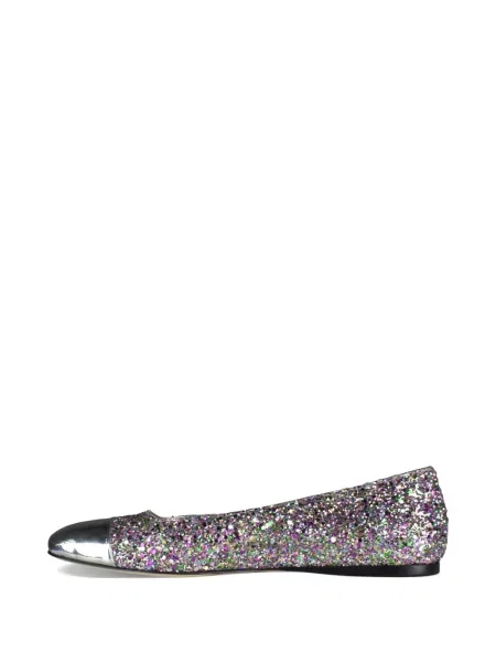 Balerini Jimmy Choo cu paiete violet