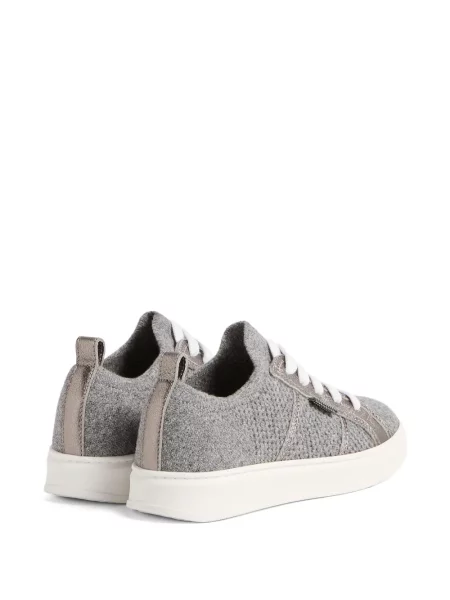 Gyerek sneaker Brunello Cucinelli szürke