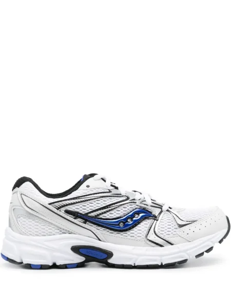 Sneakerși Saucony plasă alb