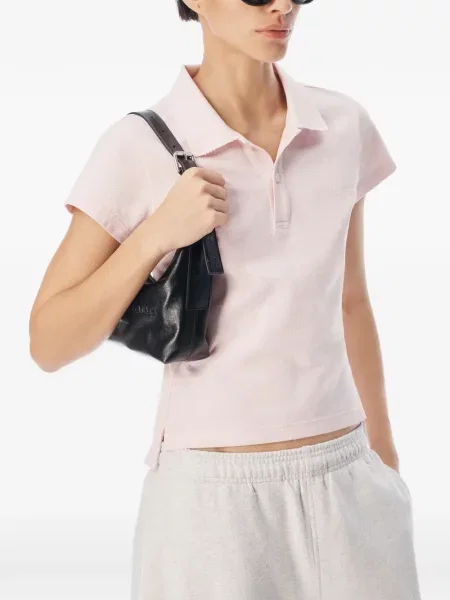 Tricou polo Alexander Wang roz