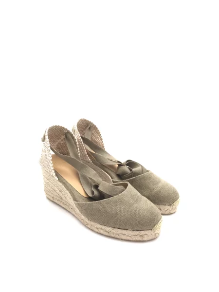 Espadryle Castaner zielone
